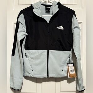 The North Face women’s tekware grid hybrid full zip jacket